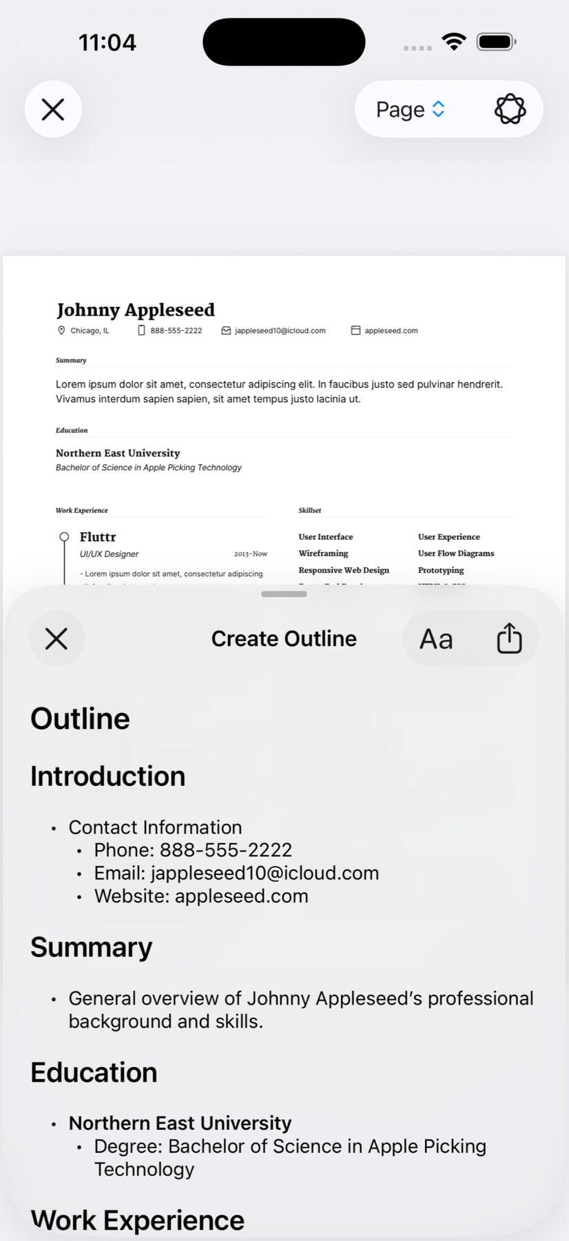 Outline Tool Outline Tool